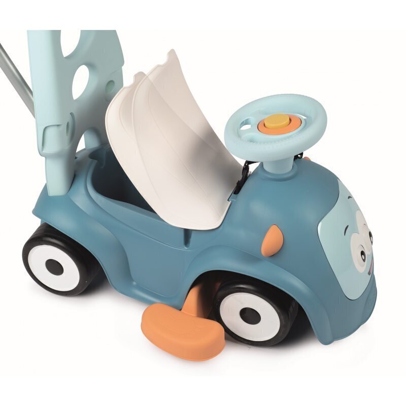 Mašīnīte – stumjamā rotaļlieta Smoby Maestro 3in1, zila cena un informācija | Rotaļlietas zīdaiņiem | 220.lv