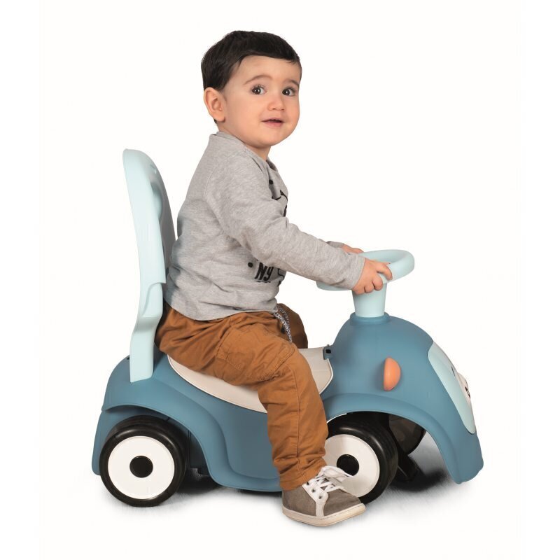 Mašīnīte – stumjamā rotaļlieta Smoby Maestro 3in1, zila цена и информация | Rotaļlietas zīdaiņiem | 220.lv