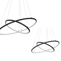 Milagro подвесной светильник Orion Black Led цена и информация | Люстры | 220.lv