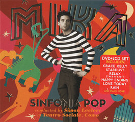 MIKA - Sinfonia Pop, 2CD, Digital Audio Compact Disc, +DVD cena un informācija | Vinila plates, CD, DVD | 220.lv
