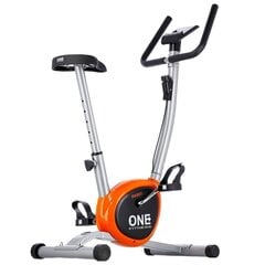 Велотренажёр One Fitness RW3011, оранжевый/белый цена и информация | Велотренажеры | 220.lv