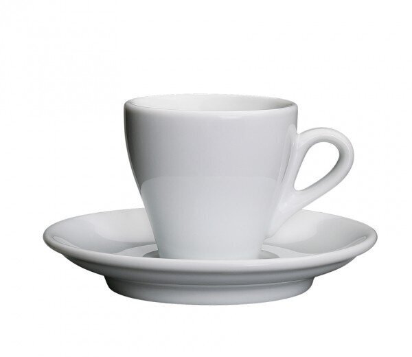 Tasīte espresso kafijai Milano, balta, 30 ml cena un informācija | Glāzes, krūzes, karafes | 220.lv