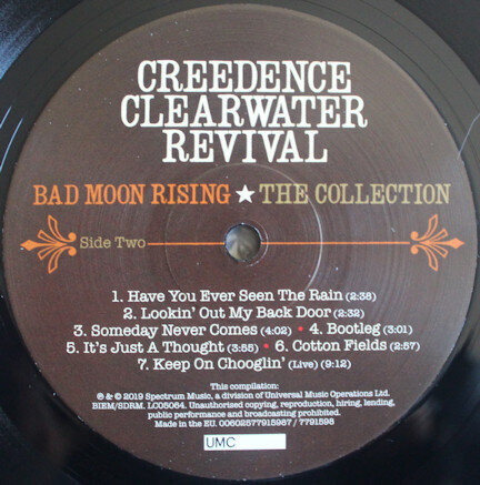 Creedence Clearwater Revival - Bad Moon Rising - The Collection, LP, vinila plate, 12" vinyl record cena un informācija | Vinila plates, CD, DVD | 220.lv