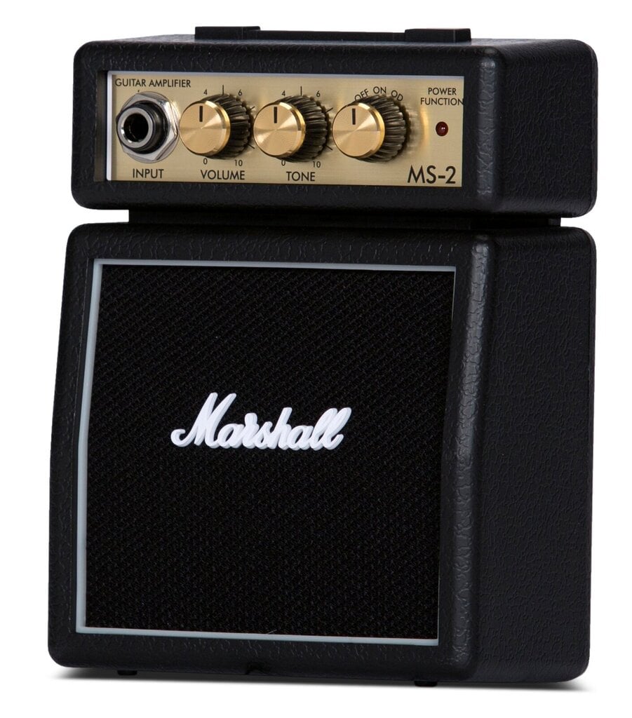 Mini pastiprinātājs elektriskai ģitārai Marshall MS-2B цена и информация | Mūzikas instrumentu piederumi | 220.lv