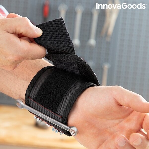 Magnētiskā rokassprādze, DIY WRISTOOL INNOVAGOODS cena un informācija | Instrumentu kastes | 220.lv