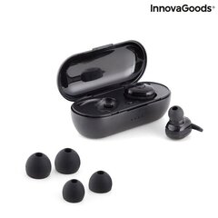 InnovaGoods eBeats, black цена и информация | Наушники с микрофоном Asus H1 Wireless Чёрный | 220.lv