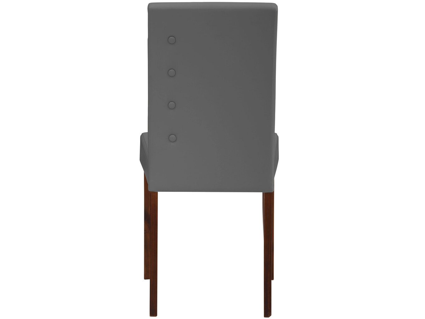 2-u krēslu komplekts Notio Living Billa, pelēks/brūns cena un informācija | Virtuves un ēdamistabas krēsli | 220.lv