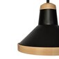 Milagro griestu lampa Salma Black/Wood cena un informācija | Griestu lampas | 220.lv