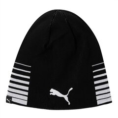 Cepure - Puma Reversible Beanie Black cena un informācija | Vīriešu cepures, šalles, cimdi | 220.lv