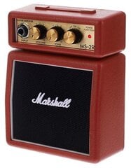 Mini pastiprinātājs elektriskai ģitārai Marshall MS-2R cena un informācija | Marshall Mūzikas instrumenti un piederumi | 220.lv