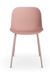 2-u krēslu komplekts Notio Living Orca, rozā cena un informācija | Virtuves un ēdamistabas krēsli | 220.lv