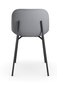 2-u krēslu komplekts Notio Living Orca, pelēks/melns cena un informācija | Virtuves un ēdamistabas krēsli | 220.lv