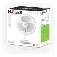 Настольный вентилятор Haeger Table Wind цена и информация | Вентиляторы | 220.lv