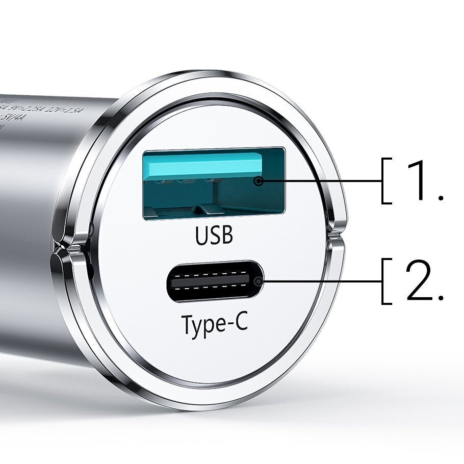 Joyroom mini dual port USB Type C цена и информация | Lādētāji un adapteri | 220.lv