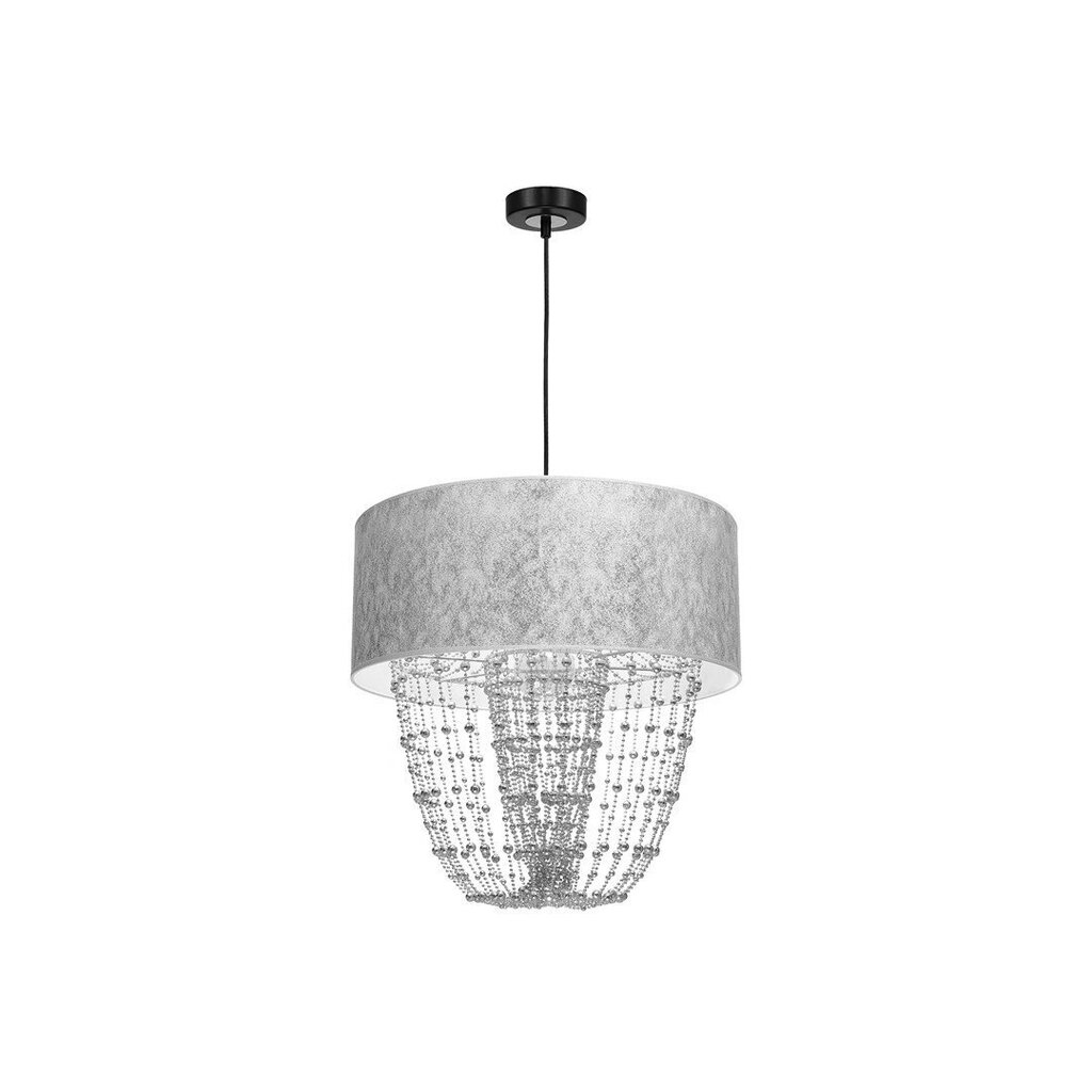 Milagro piekarināmā lampa Almeria Silver/Black cena un informācija | Lustras | 220.lv