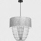 Milagro piekarināmā lampa Almeria Silver/Black cena un informācija | Lustras | 220.lv