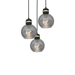 Eko-Light piekarināmā lampa Omega Black/Gold 3 цена и информация | Люстры | 220.lv