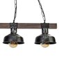 Milagro piekarināmā lampa Faro Black/Wood 3 cena un informācija | Piekaramās lampas | 220.lv