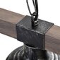 Milagro piekarināmā lampa Faro Black/Wood 3 cena un informācija | Piekaramās lampas | 220.lv