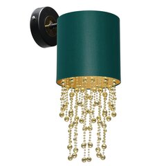 Milagro sienas lampa Almeria Green/Gold цена и информация | Настенные светильники | 220.lv