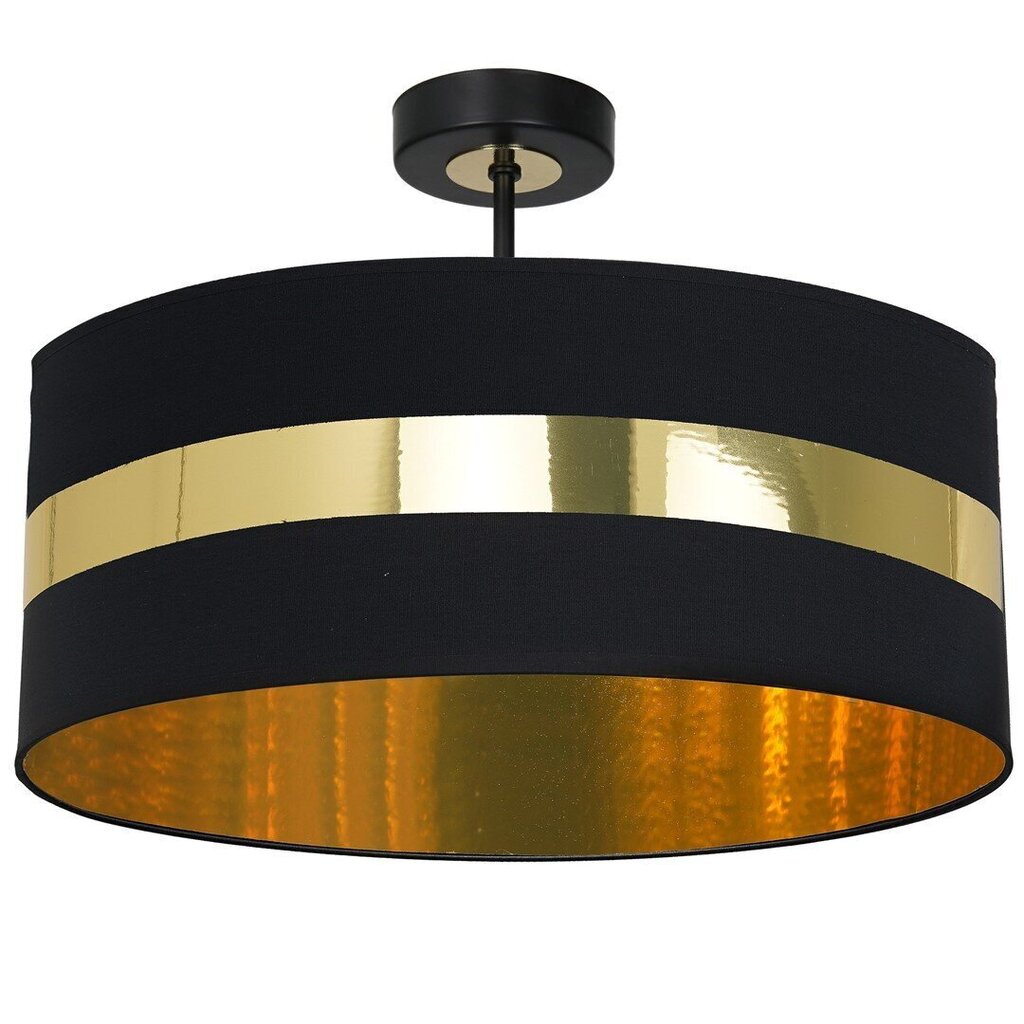 Milagro griestu lampa Palmira Black/Gold cena un informācija | Griestu lampas | 220.lv