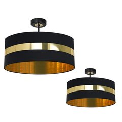 Milagro griestu lampa Palmira Black/Gold cena un informācija | Griestu lampas | 220.lv