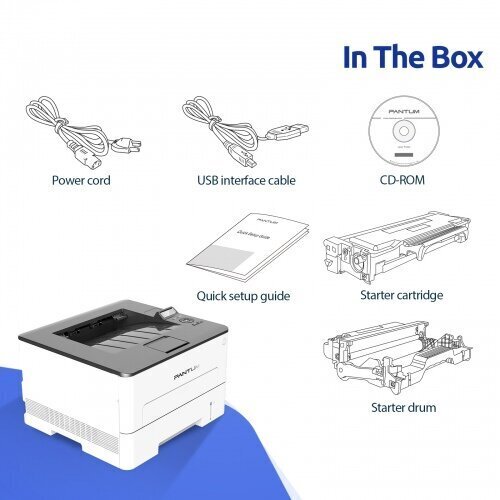 Pantum P3010DW cena un informācija | Printeri un daudzfunkcionālās ierīces | 220.lv