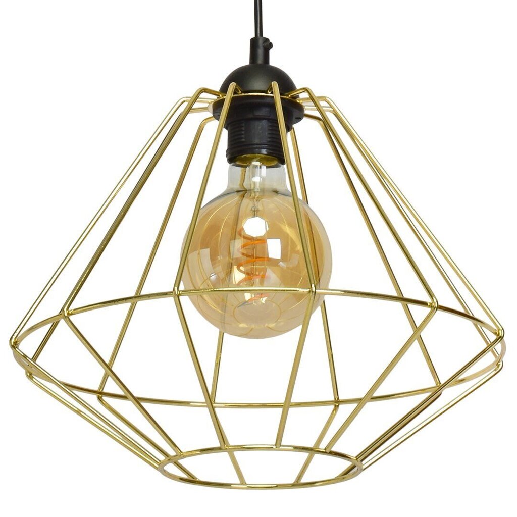 Milagro piekarināmā lampa Lupo Black/Gold cena un informācija | Lustras | 220.lv