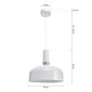 Milagro piekarināmā lampa Malmo White/Chrome cena un informācija | Lustras | 220.lv