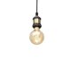 Eko-Light piekarināmā lampa Edison Black/Brass cena un informācija | Piekaramās lampas | 220.lv