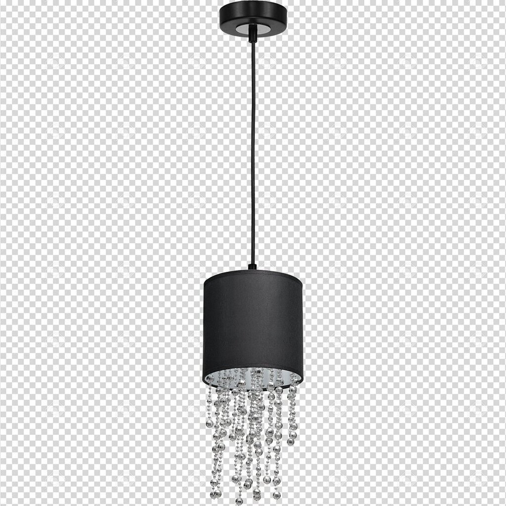 Milagro piekarināmā lampa Almeria Black/Silver cena un informācija | Piekaramās lampas | 220.lv