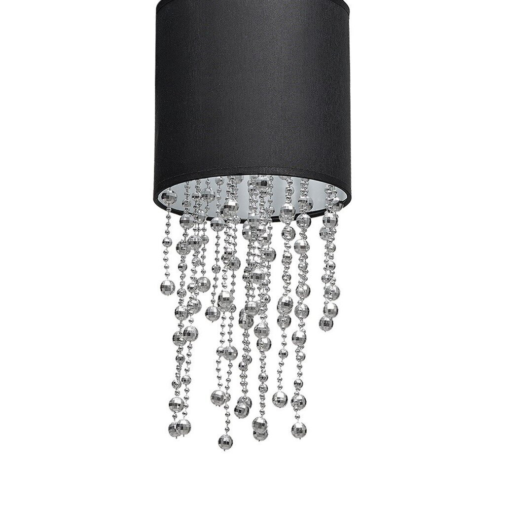 Milagro piekarināmā lampa Almeria Black/Silver cena un informācija | Piekaramās lampas | 220.lv