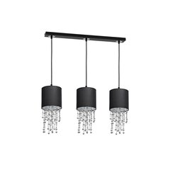 Milagro piekarināmā lampa Almeria Black/Chrome cena un informācija | Piekaramās lampas | 220.lv