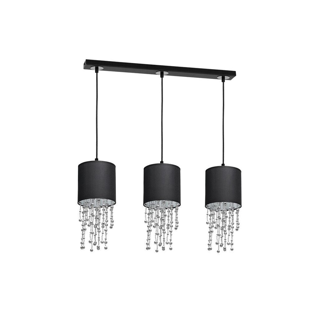 Milagro piekarināmā lampa Almeria Black/Chrome цена и информация | Lustras | 220.lv