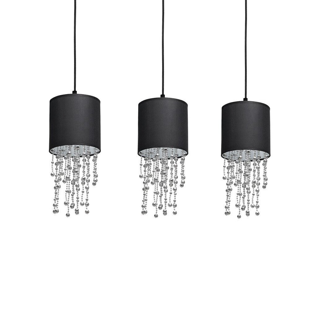 Milagro piekarināmā lampa Almeria Black/Chrome cena un informācija | Lustras | 220.lv