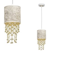 Milagro piekarināmā lampa Almeria White/Gold cena un informācija | Piekaramās lampas | 220.lv