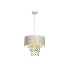 Milagro piekarināmā lampa Almeria White/Gold cena un informācija | Lustras | 220.lv