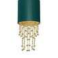 Milagro piekarināmā lampa Almeria Green/Gold цена и информация | Lustras | 220.lv