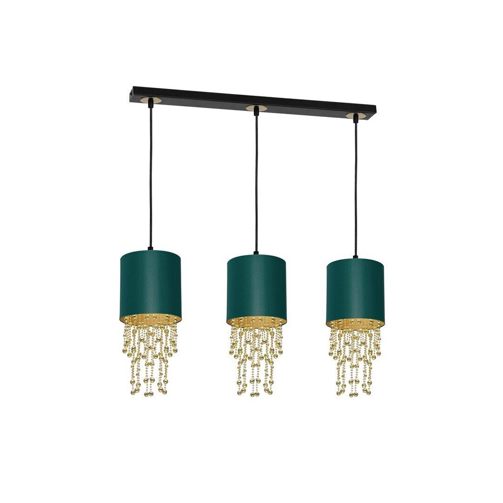 Milagro piekarināmā lampa Almeria Green/Gold cena un informācija | Lustras | 220.lv