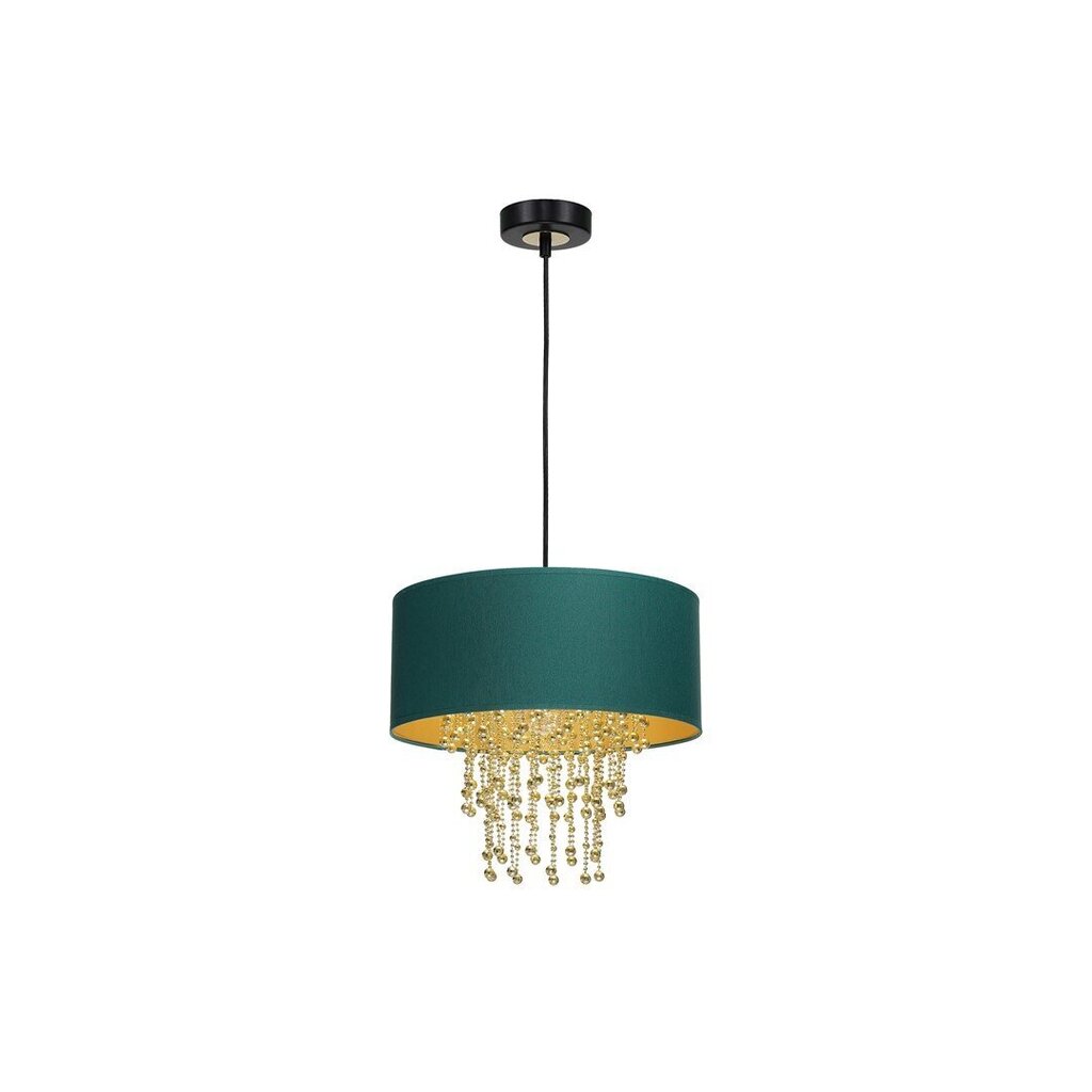 Milagro piekarināmā lampa Almeria Green/Gold cena un informācija | Piekaramās lampas | 220.lv