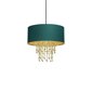 Milagro piekarināmā lampa Almeria Green/Gold цена и информация | Piekaramās lampas | 220.lv