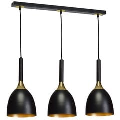 Milagro piekarināmā lampa Clark Black/Gold cena un informācija | Piekaramās lampas | 220.lv