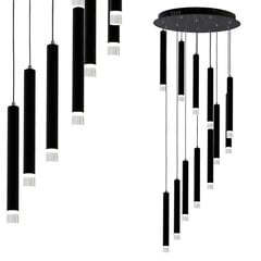 Подвесной светильник Milagro Carbon цена и информация | Настенный/подвесной светильник Eye Spot 11 BL, чёрный | 220.lv