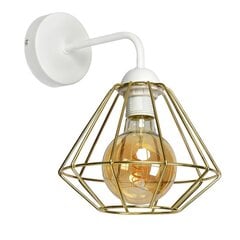 Milagro sienas lampa Lupo White/Gold cena un informācija | Sienas lampas | 220.lv