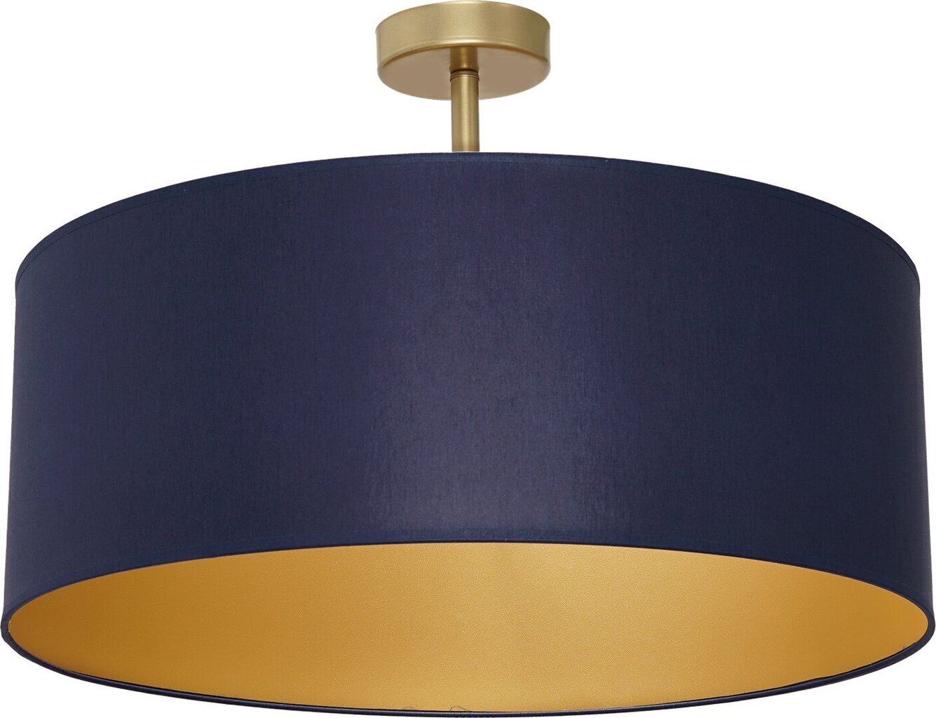 Milagro griestu lampa Ben Navy Blue/Gold цена и информация | Griestu lampas | 220.lv