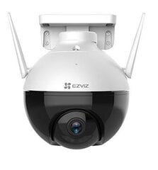 EZVIZ CS-C8C Ārtelpu Bezvadu Full HD Wi-Fi IP65 360 rotējoša kamera / MicroSD / Nakts redzamība Balta cena un informācija | Novērošanas kameras | 220.lv