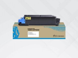 Картридж совместимый с HYB Kyocera Cartridge TK-5150C Cyan 10K (1T02NSCNL0) цена и информация | Картриджи для лазерных принтеров | 220.lv