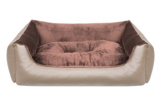 Cazo Mamut Soft Bed коричневая кровать для собак 75x60см цена и информация | Лежаки, домики | 220.lv