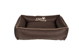 Cazo Outdoor Bed Maxy коричневая кровать для собак 75x60см цена и информация | Лежаки, домики | 220.lv