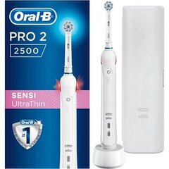 Oral-B Pro 2 2500 Sensi UltraThin cena un informācija | Elektriskās zobu birstes | 220.lv